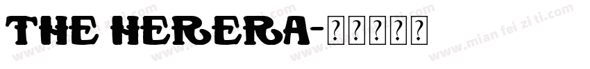 The Herera字体转换
